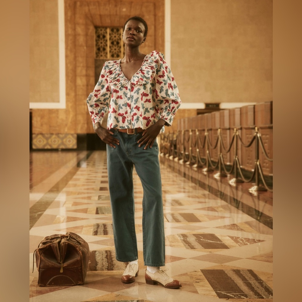 The Billy Jean Clean Hem in French Blue